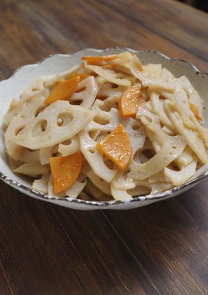 れんこんとにんじんのきんぴら-レシピのメイン写真