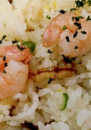 干しエビひとさじ・炊飯器で作る簡単海鮮ピラフ-レシピのメイン写真
