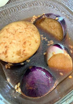 なすの冷やし中華たれ漬け😻-レシピのメイン写真