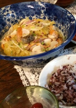 かぶとサーモンと夏みかんのセビーチェ-レシピのメイン写真