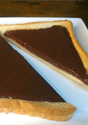 市販で簡単！チョコタルト風スイーツ-レシピのメイン写真