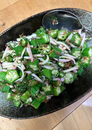 オクラの和え物-レシピのメイン写真
