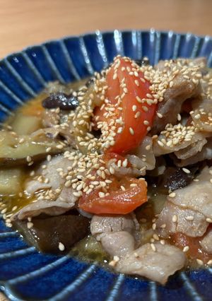 ご飯がすすむ！豚肉と夏野菜の甘味噌炒め-レシピのメイン写真