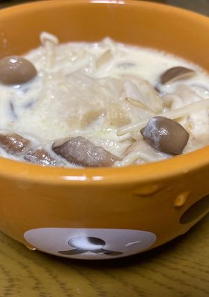 きのこミルクスープ-レシピのメイン写真