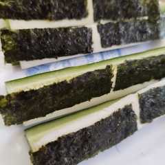 รูปของ のりチーズきゅうり