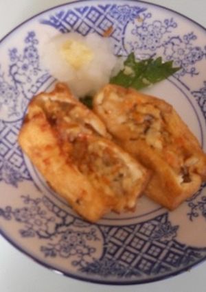厚揚げのはさみ焼き-レシピのメイン写真