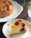 簡単しっとりチェリーヨーグルトケーキ
