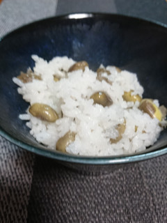 新米で黒豆ご飯-レシピのメイン写真