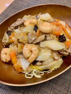とろ〜り⭐︎白菜中華あんかけ焼きそば-レシピのメイン写真
