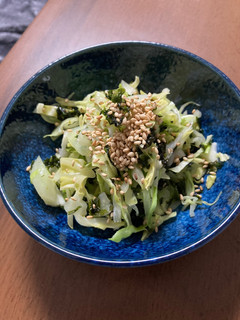 キャベツと韓国海苔のナムル-レシピのメイン写真
