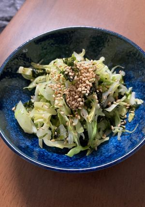 キャベツと韓国海苔のナムル-レシピのメイン写真