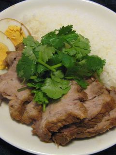 煮豚とご飯(タイ風)-レシピのメイン写真