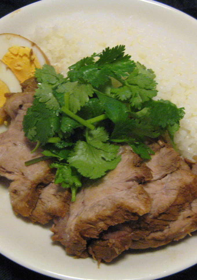 煮豚とご飯（タイ風）-レシピのメイン写真