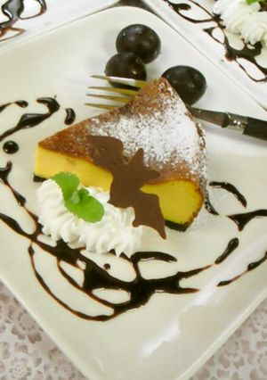 【ハロウィン★パンプキンチーズケーキ】-レシピのメイン写真