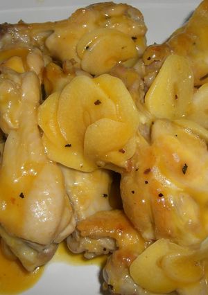 鶏手羽のオレンジ煮-レシピのメイン写真