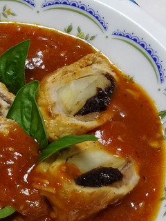 豚肉のリンゴとプルーン巻・野菜ジュース煮-レシピのメイン写真