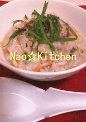さっぱりやさしい雑穀米のポン酢雑炊☆-レシピのメイン写真