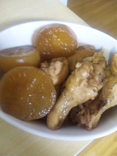 簡単☆手羽元と大根の煮物-レシピのメイン写真
