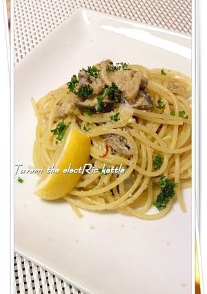 プチプチししゃもとキノコのペペロンチーノ-レシピのメイン写真