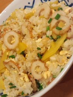 和風なちくたくマヨ炒飯-レシピのメイン写真