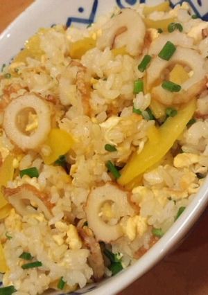 和風なちくたくマヨ炒飯-レシピのメイン写真