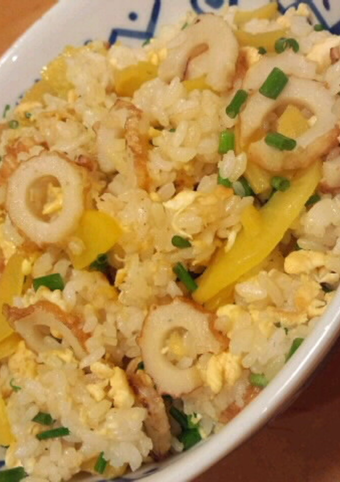 和風なちくたくマヨ炒飯-レシピのメイン写真