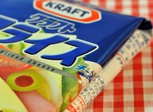 スライスチーズ～輪ゴム無しで保存♪-レシピのメイン写真