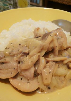 ガーリック・クリームチキン-レシピのメイン写真