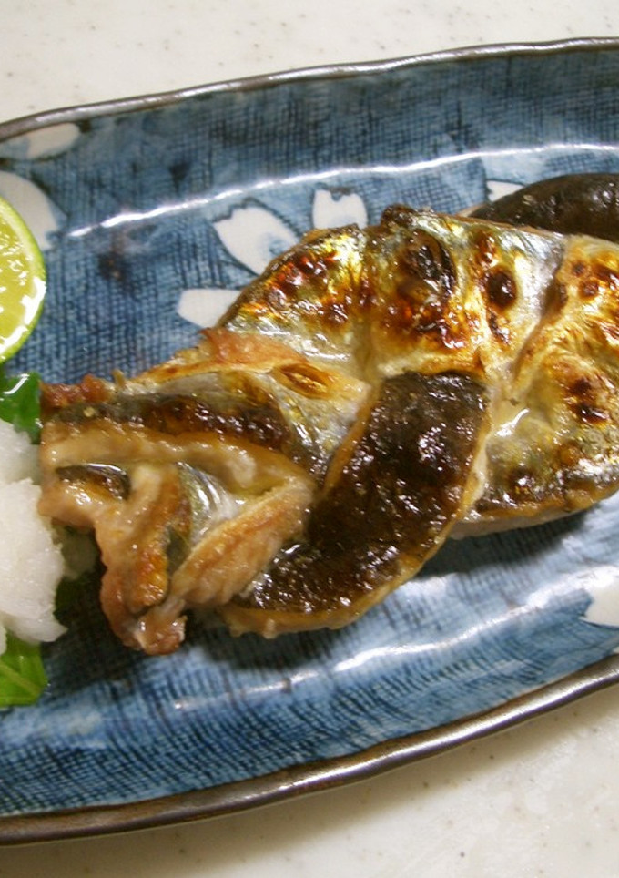 ✿秋刀魚の三つ編み焼き-レシピのメイン写真