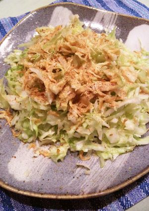 絶対美味しい！お好み焼き風キャベツサラダ-レシピのメイン写真