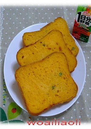 HBで早焼き W野菜パン-レシピのメイン写真