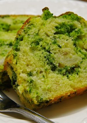バナナ＆抹茶のパウンドケーキ♪-レシピのメイン写真