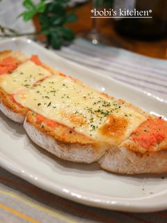 ✾明太チーズトースト✾-レシピのメイン写真