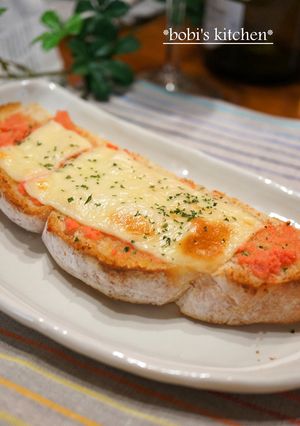 ✾明太チーズトースト✾-レシピのメイン写真