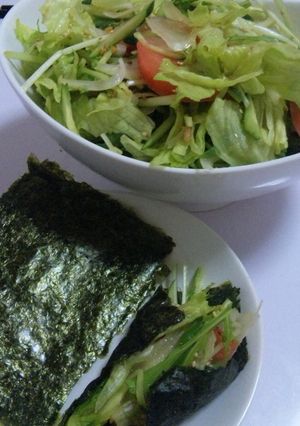 サラダdeのり巻き★-レシピのメイン写真