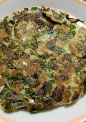 ニラ玉焼き-レシピのメイン写真