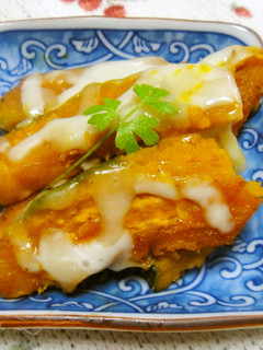 ☆かぼちゃとチーズのバター焼き☆-レシピのメイン写真