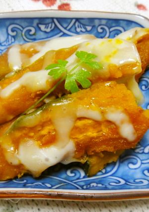 ☆かぼちゃとチーズのバター焼き☆-レシピのメイン写真