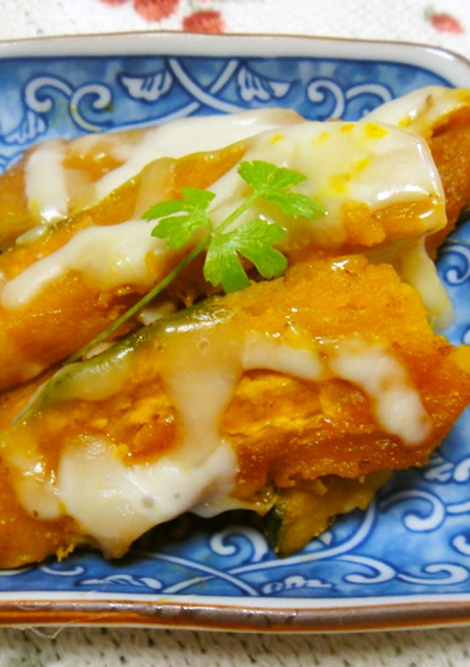 ☆かぼちゃとチーズのバター焼き☆-レシピのメイン写真