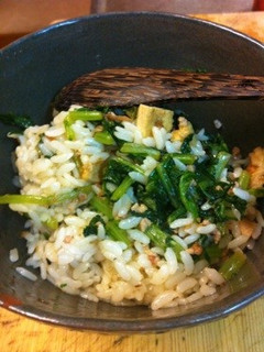 大根菜の炒め煮で菜飯(‾ー‾)-レシピのメイン写真