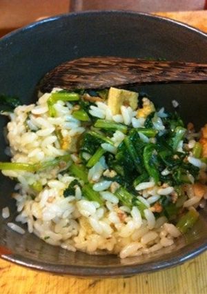 大根菜の炒め煮で菜飯(‾ー‾)-レシピのメイン写真