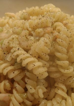 小エビとブロッコリーのパスタ-レシピのメイン写真