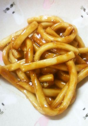 お弁当に♪ソース味の焼きうどん-レシピのメイン写真