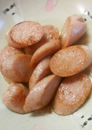 魚肉ソーセージだけｗｗ-レシピのメイン写真