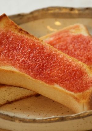 生姜ジャムトースト-レシピのメイン写真