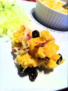 サツマイモと栗の秋色サラダ-レシピのメイン写真
