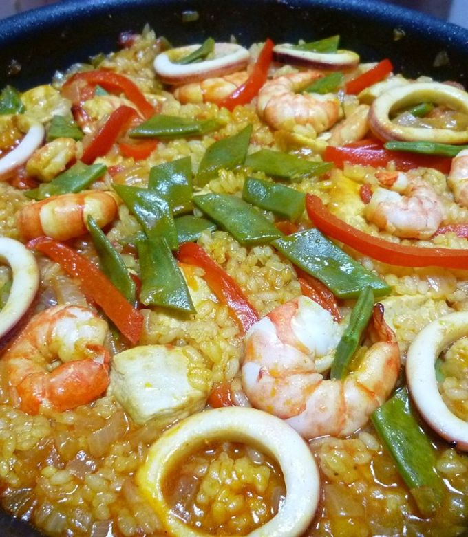 スペイン人直伝ミックスパエリア by yumpotato 【クックパッド】 簡単