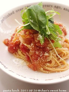 シーフードトマトパスタ-レシピのメイン写真