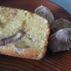 รูปของ 栗の塩ケーキ