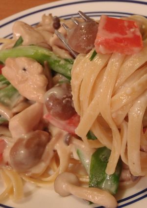 CHICKEN CREAM SAUCE-レシピのメイン写真